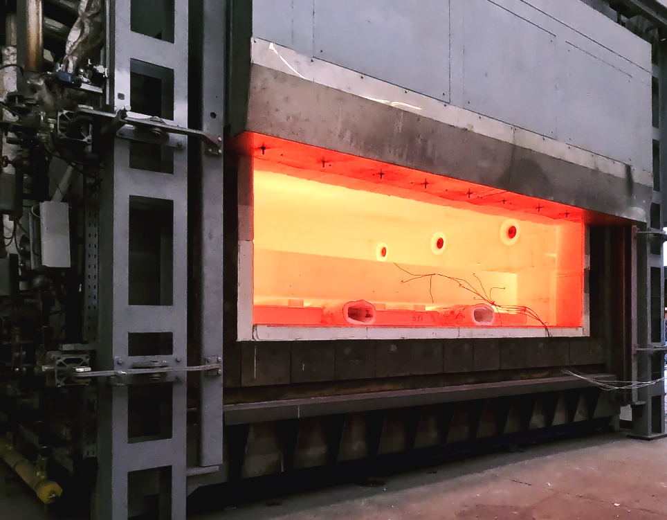 Material testing in our furnace SCHLAGER Industrieofenbau GmbH